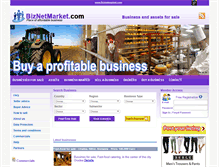Tablet Screenshot of biznetmarket.com